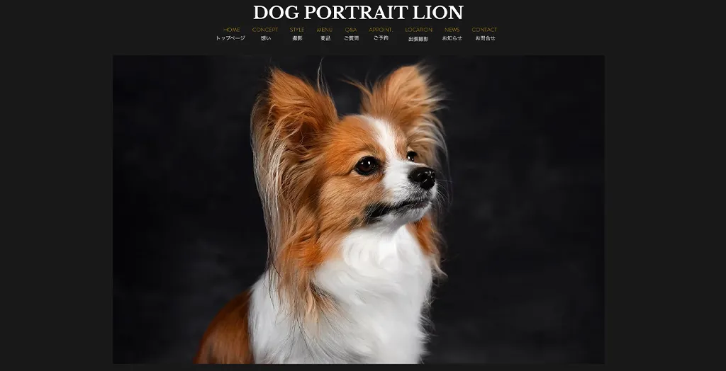 DOG PORTRAIT LION公式サイト