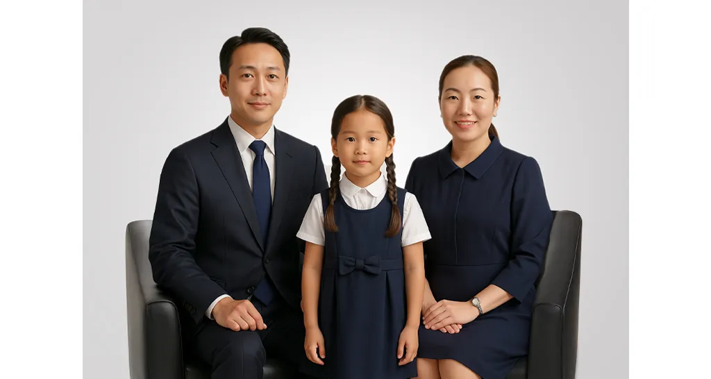 小学校受験で必要な受験生の家族写真