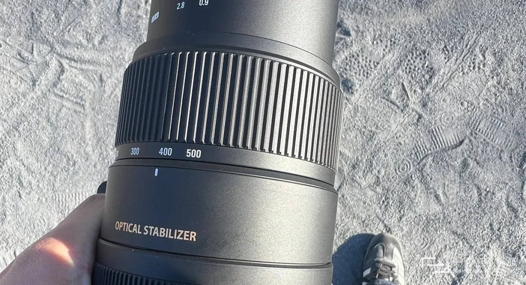500mmのsigmaのズームレンズ