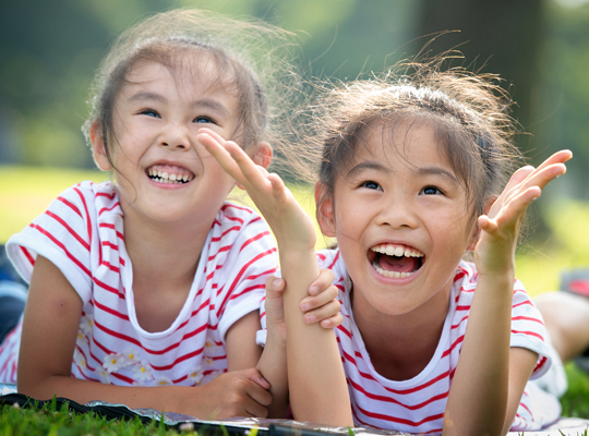 子供のロケ写真