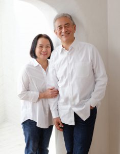 夫婦で一緒に撮影