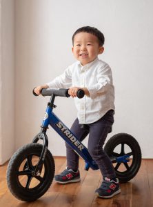 子供の記念写真を横浜の一の宮写真館で撮影